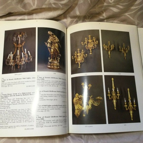 Sotheby's London Catalogue 1995 19th and 20th Century Furniture and Decorations - Picture 3 of 12
